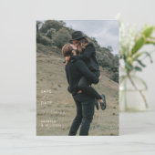 Save the Date Einladung (Stehend Vorderseite)