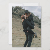 Save the Date Einladung (Rückseite)