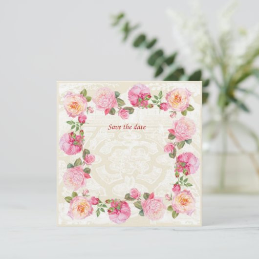 Save the Date Einladung (Stehend Vorderseite)