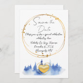 Save the Date Einladung (Vorne/Hinten)