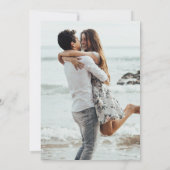 Save the Date Einladung (Rückseite)