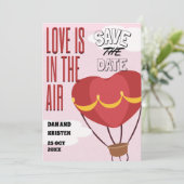 Save The Date Einladung (Stehend Vorderseite)