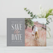 Save The Date Einladung (Stehend Vorderseite)