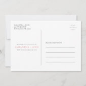 Save The Date Einladung (Rückseite)