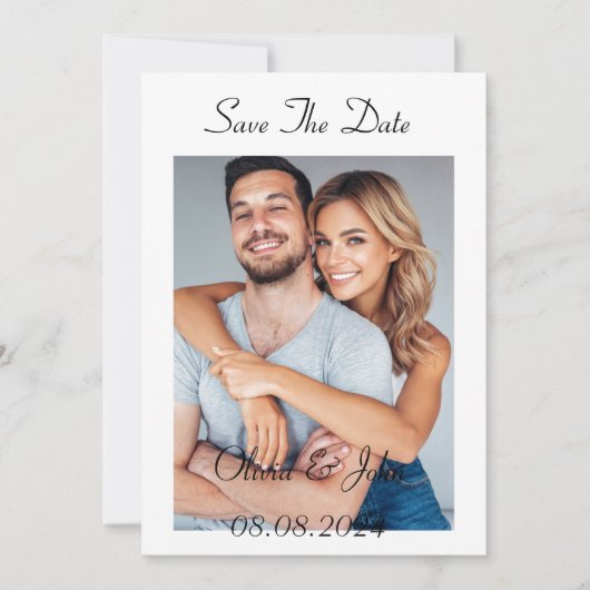 Save the Date Einladung (Vorderseite)