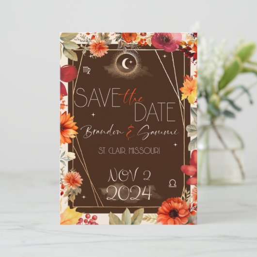 Save the Date Einladung (Stehend Vorderseite)