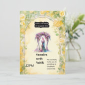 Save The Date Einladung (Stehend Vorderseite)