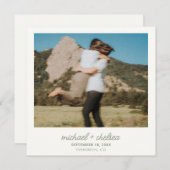 Save the Date Einladung (Vorne/Hinten)