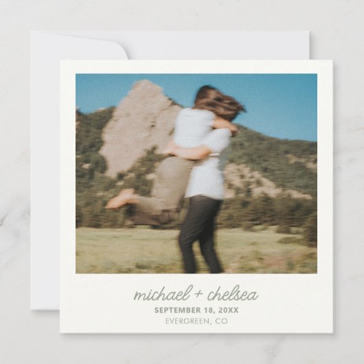 Save the Date Einladung (Vorderseite)