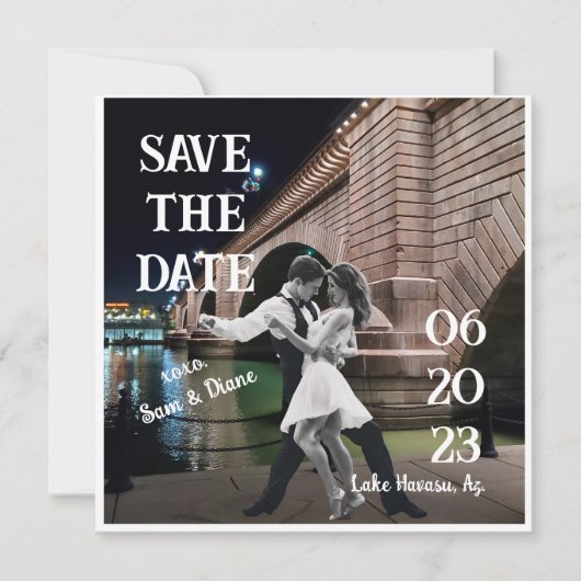 Save the Date Einladung (Vorderseite)