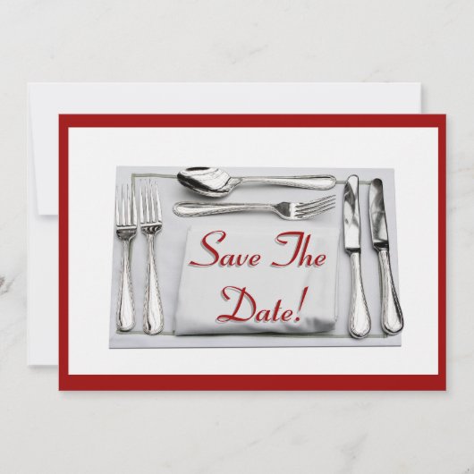 Save The Date! Einladung (Vorderseite)