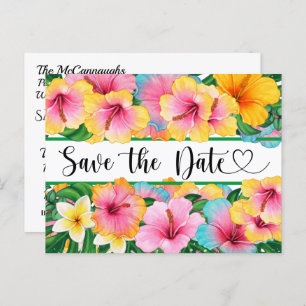 Save the Date Einladung auf Postkarte