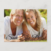 Save the Date Einladung auf Postkarte (Vorderseite)