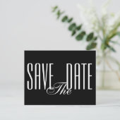 Save the Date Einladung auf Postkarte (Stehend Vorderseite)