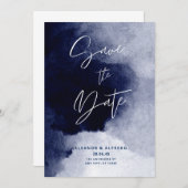 Save the Date Einladung Elegant Hochzeitsankündigu (Vorne/Hinten)