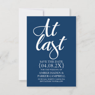 Save-the-Date-Einladung Endlich Save The Date
