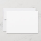 Save the Date Einladung florfarbenes Aquarell (Rückseite)