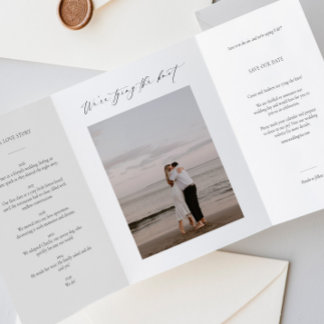 Save the Date Einladung mit Foto
