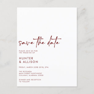 Save the Date Einladung Postkarte