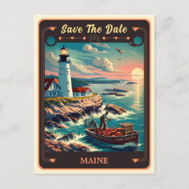 Save The Date | Einladung Postkarte beibehalten