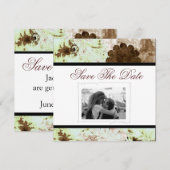 Save the Date Einladung zur Hochzeit (Vorne/Hinten)