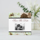 Save the Date Einladung zur Hochzeit (Stehend Vorderseite)