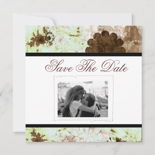 Save the Date Einladung zur Hochzeit (Vorderseite)