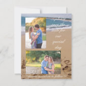 Save the Date Einladung zur Hochzeit (Rückseite)