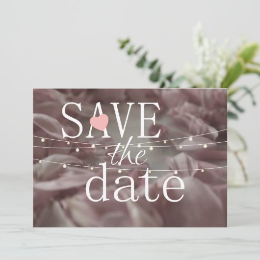 Save the Date Einladung zur Hochzeit (Stehend Vorderseite)