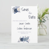 Save the Date Einladung zur Hochzeit (Stehend Vorderseite)