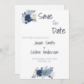 Save the Date Einladung zur Hochzeit (Vorne/Hinten)