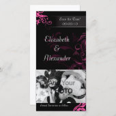 Save the Date - Einladung zur Hochzeit (Vorne/Hinten)