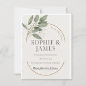 Save the Date Einladungen für Hochzeiten (Vorderseite)