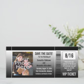 Save the Date Einladungen mit Foto (Stehend Vorderseite)