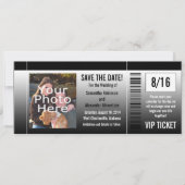 Save the Date Einladungen mit Foto (Vorderseite)