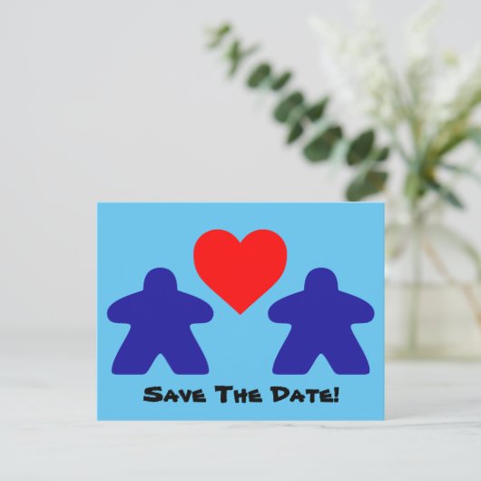 Save the Date Einladungen sammeln (Stehend Vorderseite)