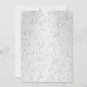 Save the Date Einladungen zum 75. Hochzeitstag (Rückseite)