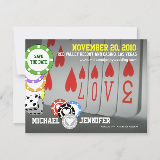 Save the Date Einladungskarte 6 (Vorderseite)