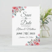 Save the Date Einladungskarten (Stehend Vorderseite)
