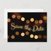 Save the Date EinŌ zur Hochzeit! Postkarte (Vorne/Hinten)