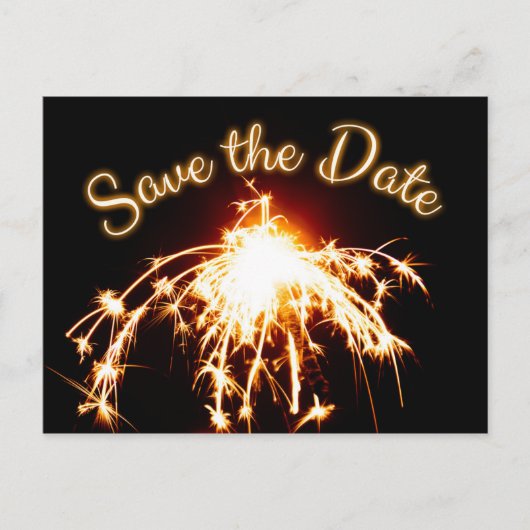 Save the Date Einweis! Postkarte (Vorderseite)