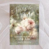 Save the Date Elegante antike Rose weich rosa Einladung