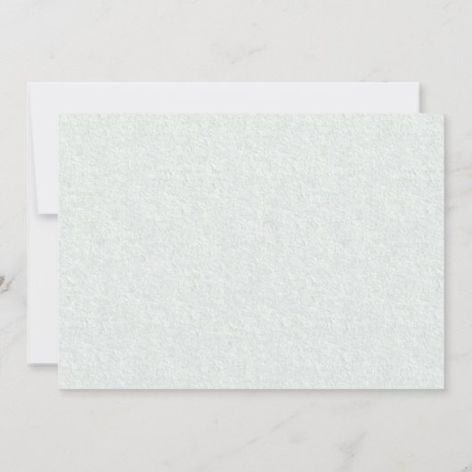 Save The Date | Eleganter Wasserfarbe Eukalyptus (Rückseite)