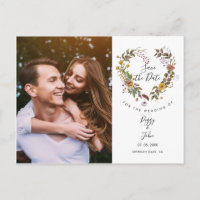 Save the Date Elegantes Blumenkohl Foto