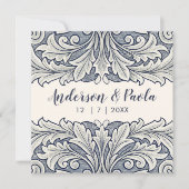 Save the Date Erinnerung Eleganter italienischer S (Vorderseite)