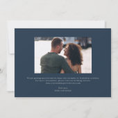 Save the Date, farbig bearbeitbare Karte (Rückseite)