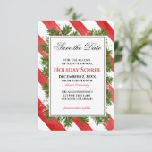 Save the Date Feierabend Pine & Strip | (Stehend Vorderseite)