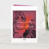 Save the Date Feiertagskarte (Rückseite)