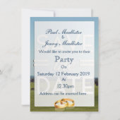 Save the Date Felder Einladung (Vorderseite)