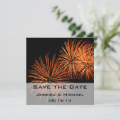 Save the Date Feuerwerkskündigung 2 (Stehend Vorderseite)